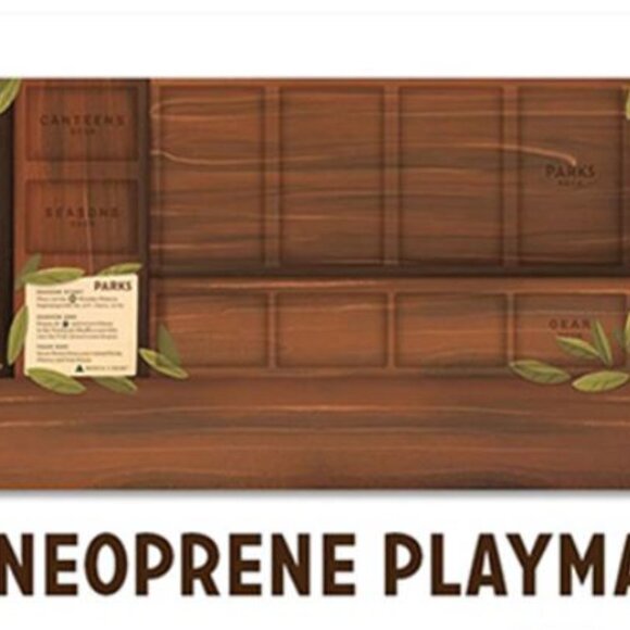 Official PARKS Neoprene Playmat For Keymaster Board Game/ NEW - Picture 2 of 3